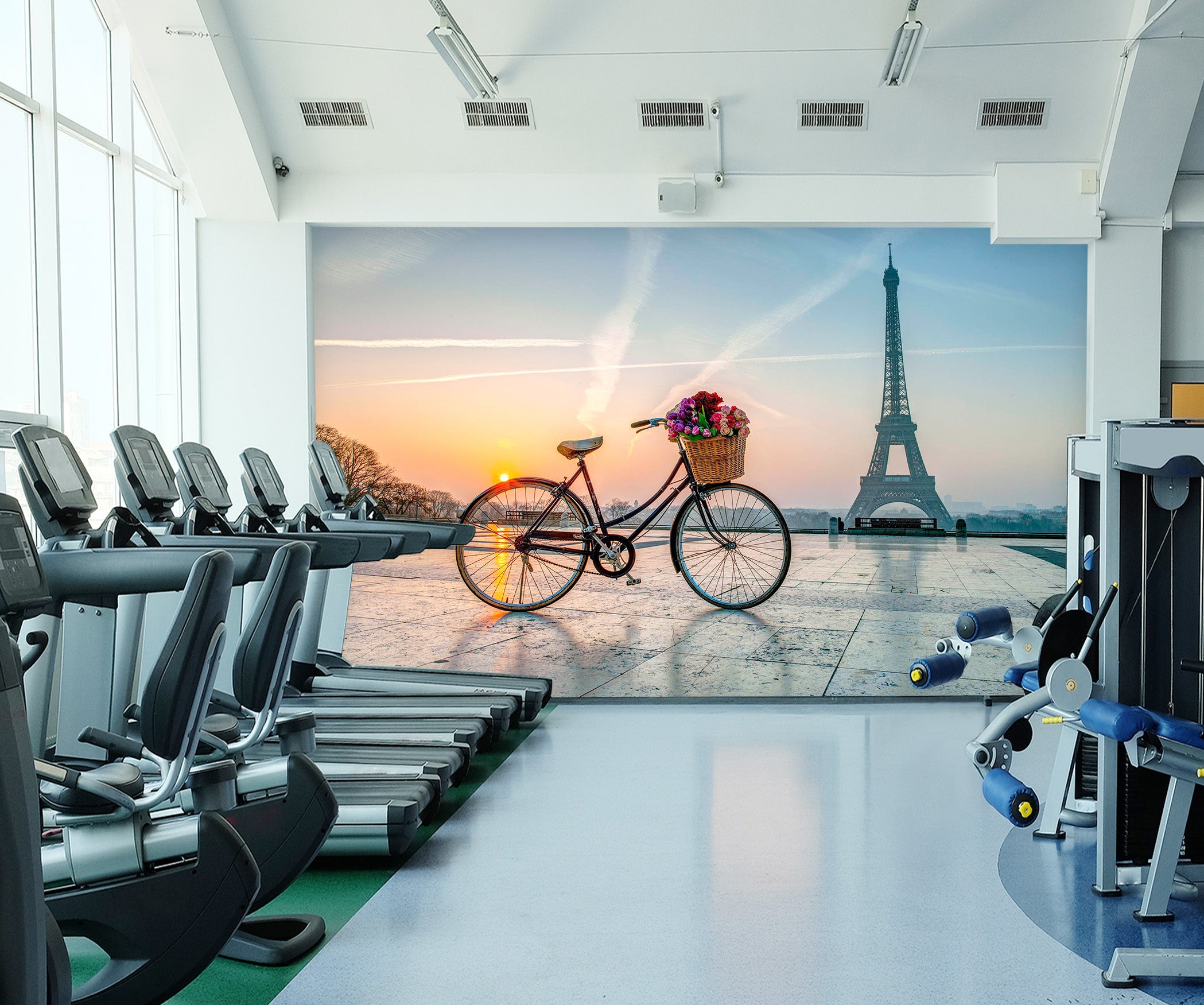 3D Eiffel Tower 1403 Assaf Frank Wall Mural Wall Murals