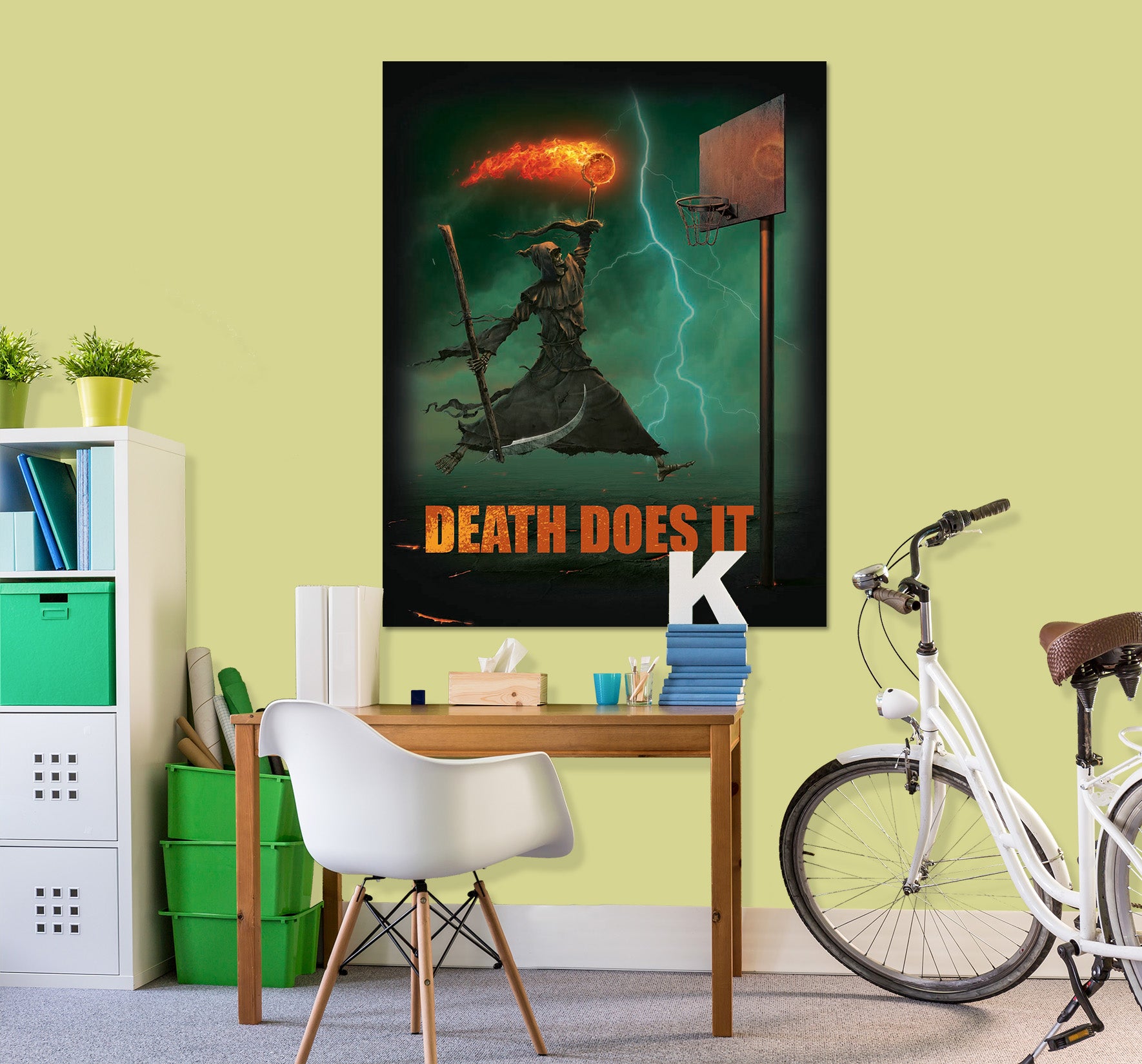 3D Death Does It 029 Vincent Hie Wall Sticker