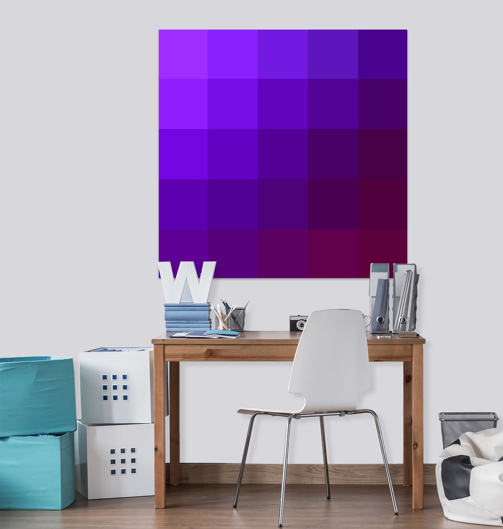 3D Purple 71112 Shandra Smith Wall Sticker