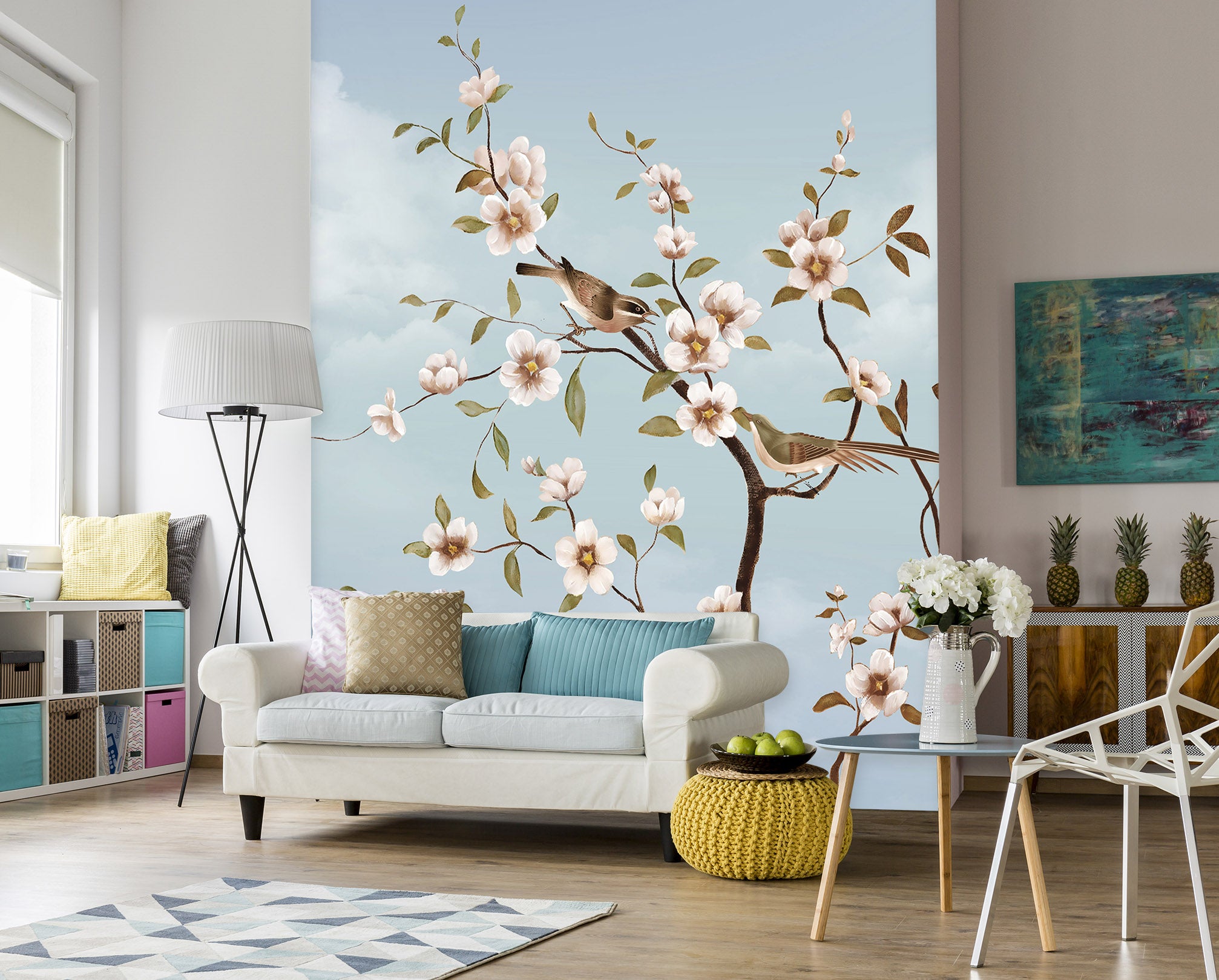 3D Spring Flowers 1809 Wall Murals