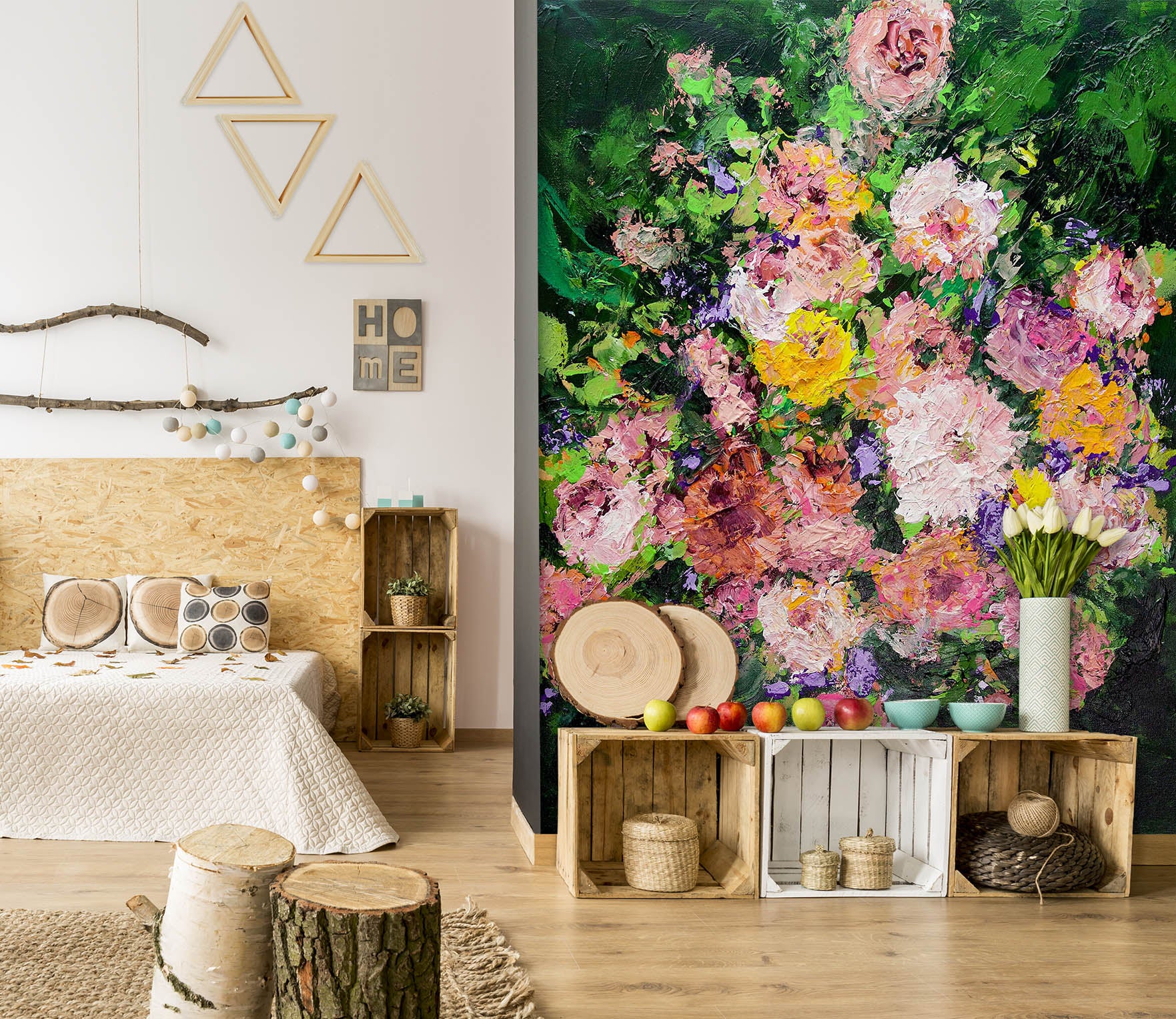 3D Heavenly Garden 282 Allan P. Friedlander Wall Mural Wall Murals