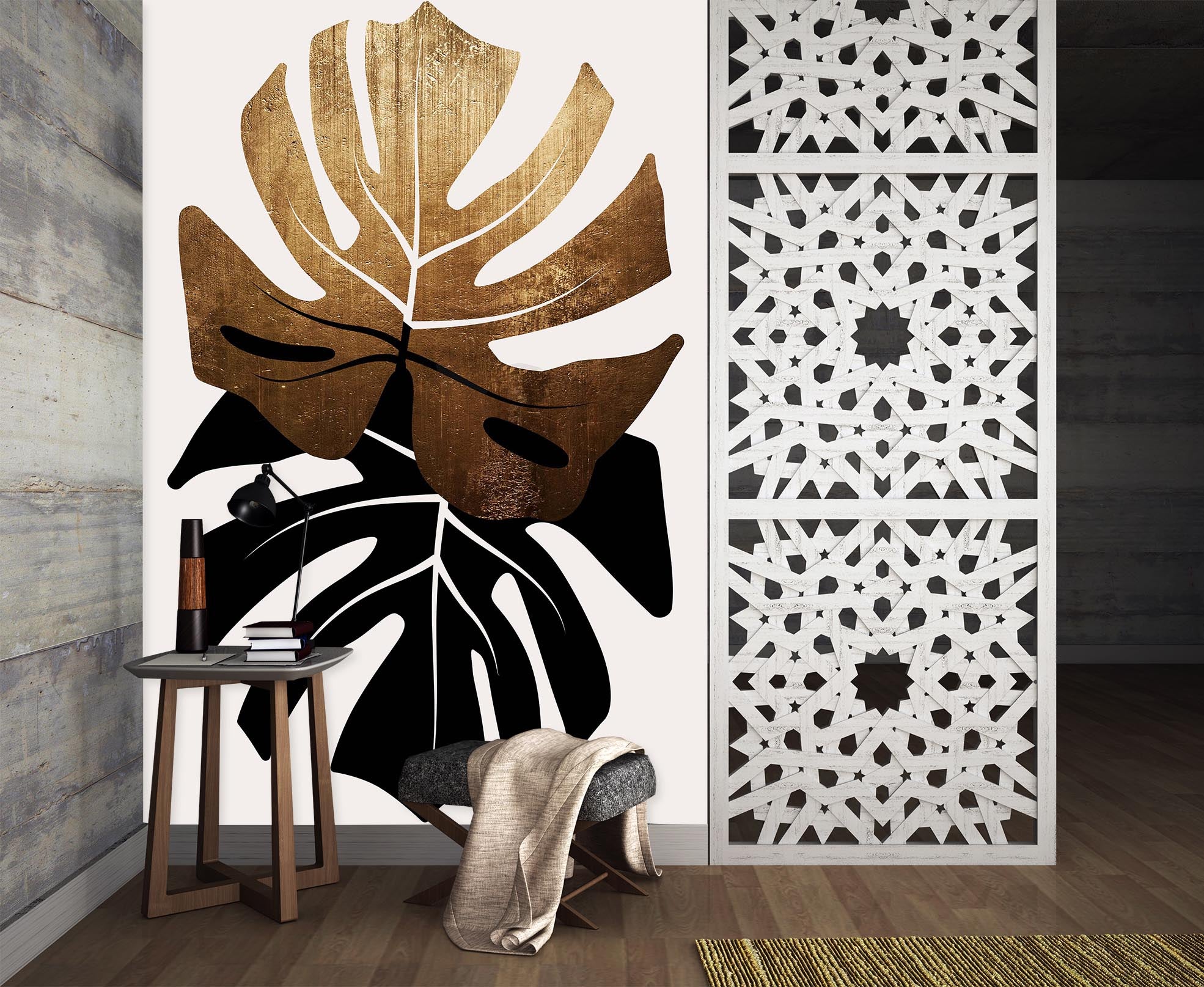 3D Banana Leaf 1441 Boris Draschoff Wall Mural Wall Murals