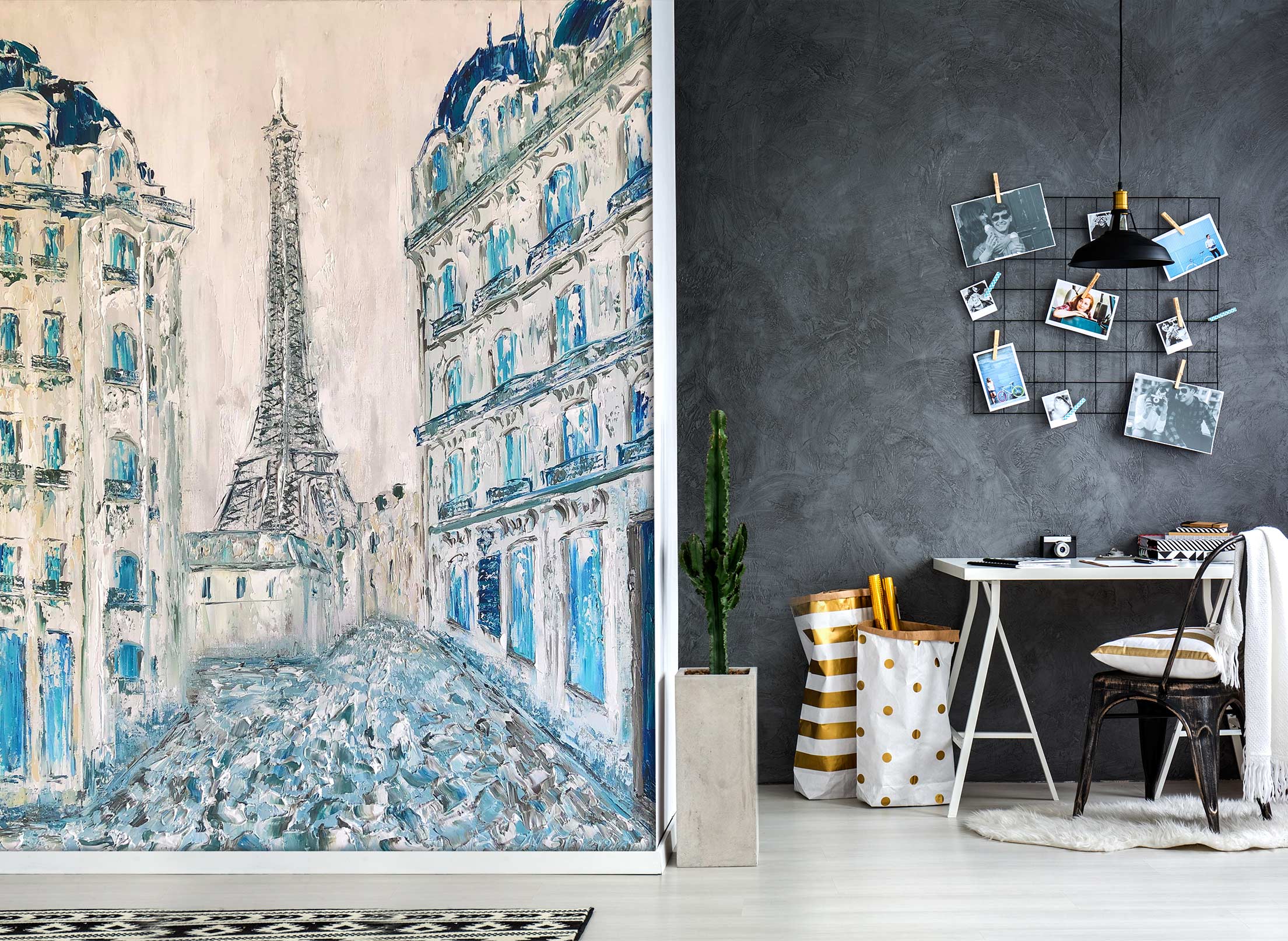 3D Eiffel Tower 166 Skromova Marina Wall Mural Wall Murals