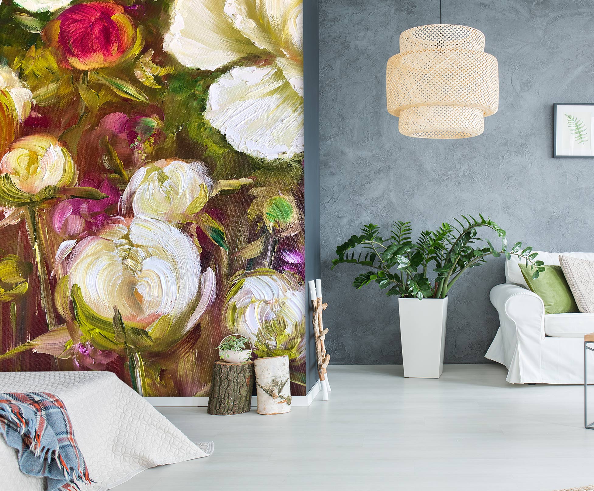 3D Rose Bouquet 156 Skromova Marina Wall Mural Wall Murals