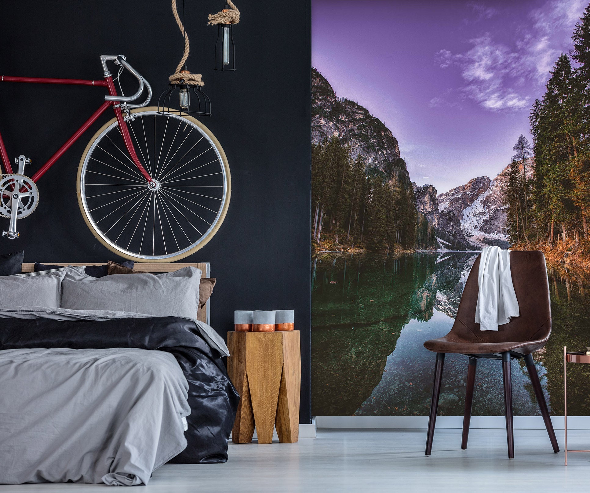 3D Valley River 2088 Wall Murals