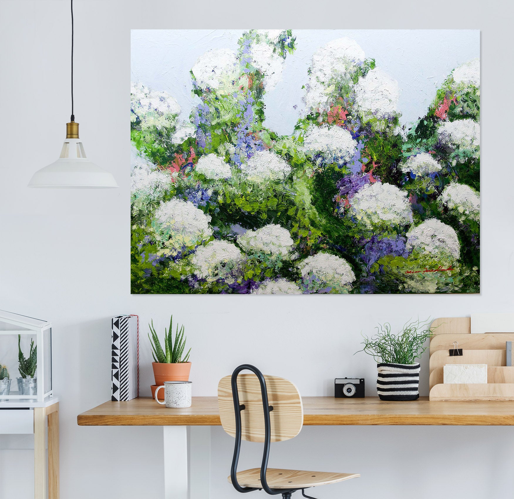 3D Tea Garden 255 Allan P. Friedlander Wall Sticker