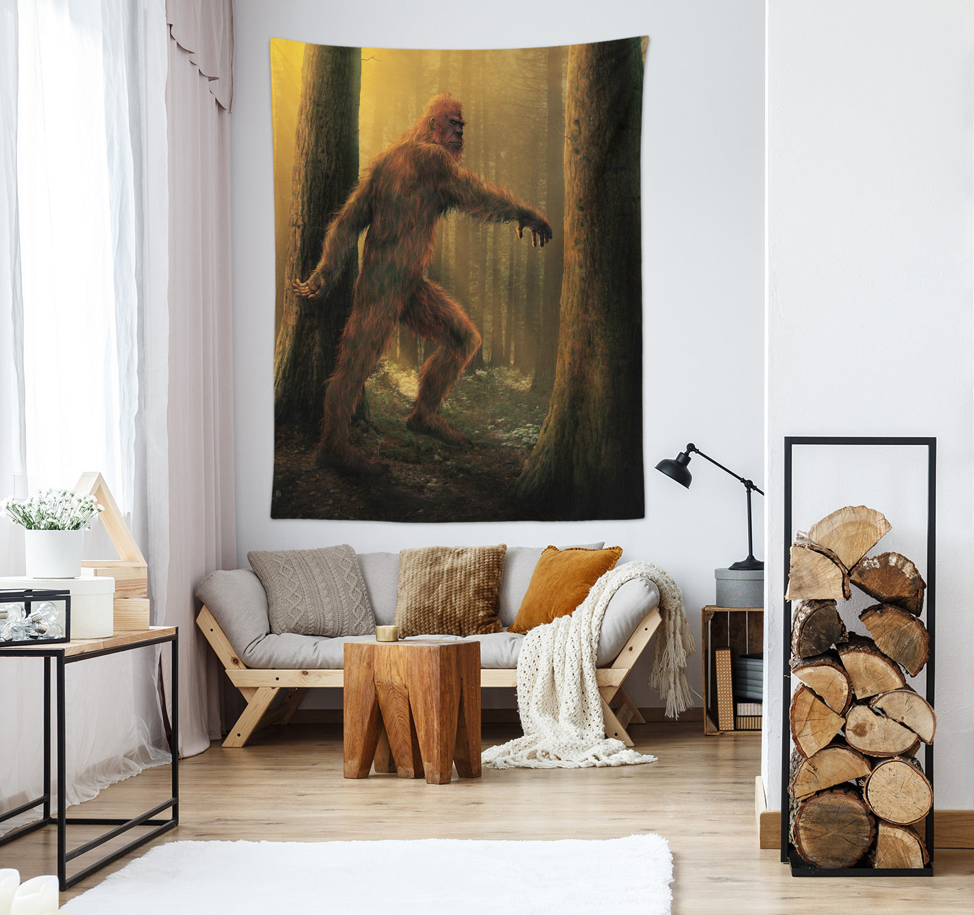 3D Ape-Man 116209 Vincent Tapestry Hanging Cloth Hang