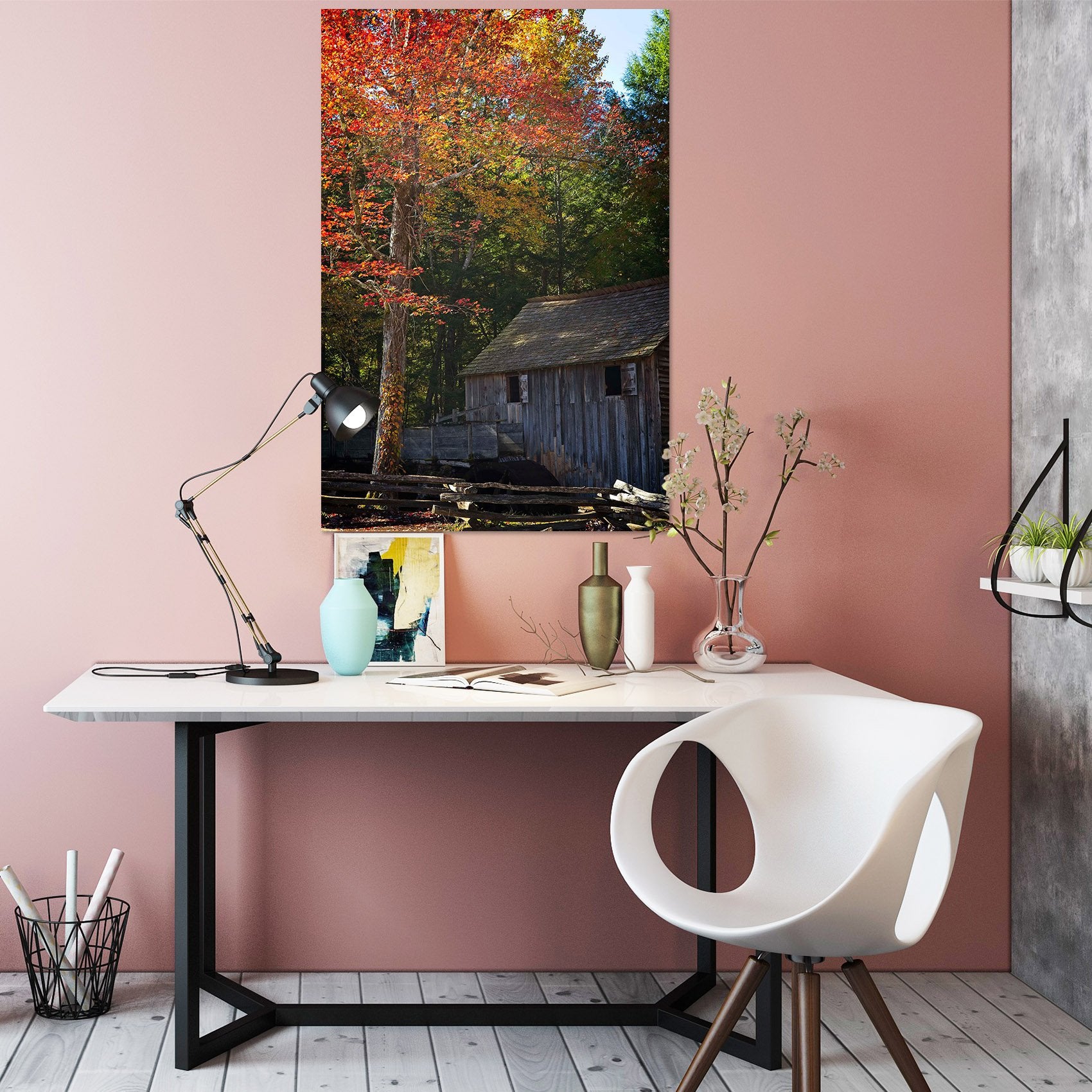 3D Autumn Leaves 002 Kathy Barefield Wall Sticker Wallpaper AJ Wallpaper 2 