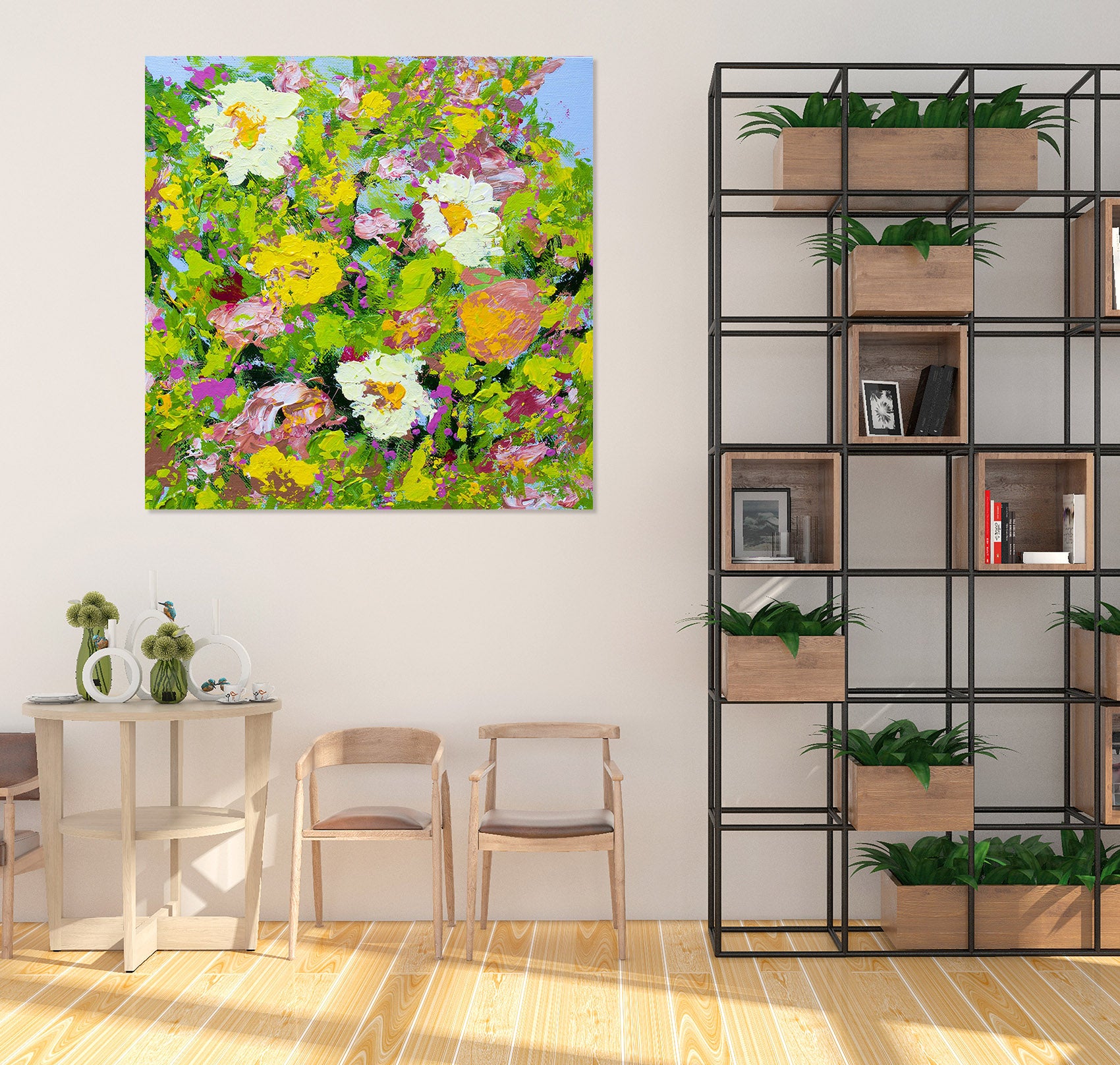 3D Wildflower Prairie 231 Allan P. Friedlander Wall Sticker