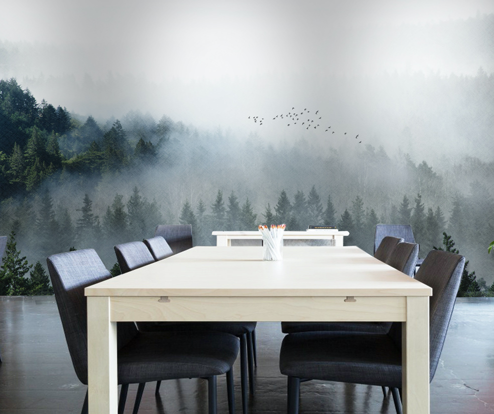 3D Forest Bird WG075 Wall Murals