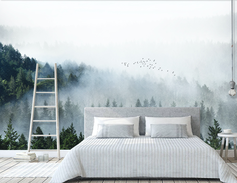 3D Forest Bird WG075 Wall Murals