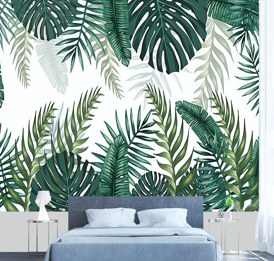 3D Leaf Growth WG125 Wall Murals