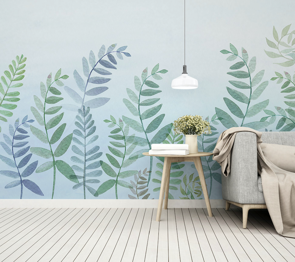 3D Leaf Growth WG304 Wall Murals