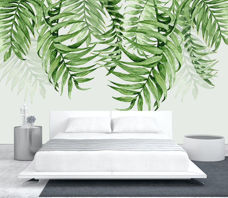 3D Long Leaves WG179 Wall Murals