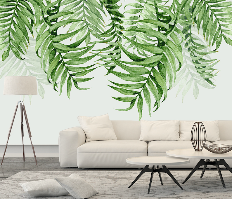 3D Long Leaves WG179 Wall Murals