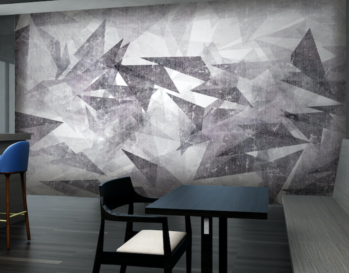 3D Wall Triangle WG310 Wall Murals