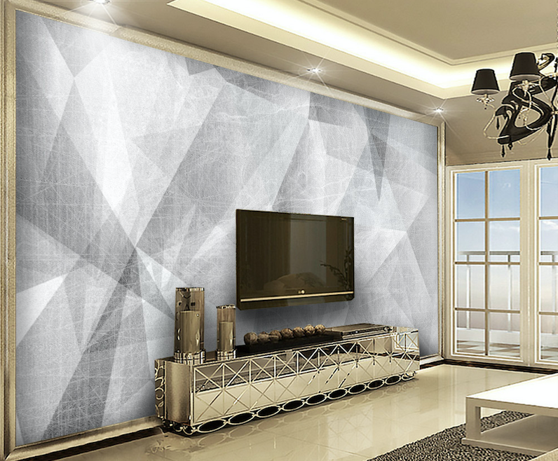 3D Grey Texture WG088 Wall Murals