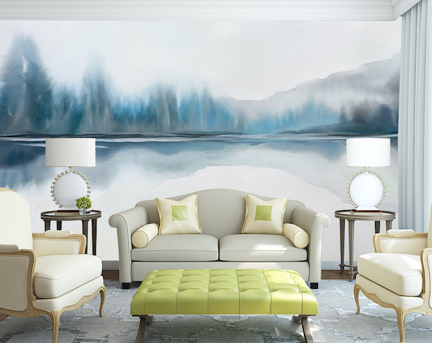 3D Forest River WG104 Wall Murals