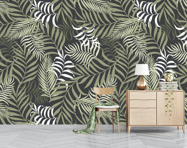 3D Plant Leaves WG249 Wall Murals