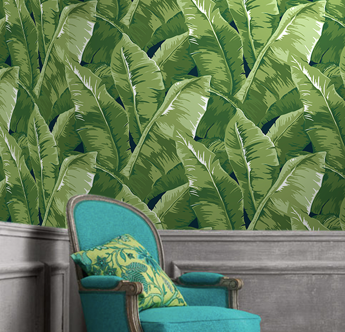 3D Forest Leaves WG313 Wall Murals