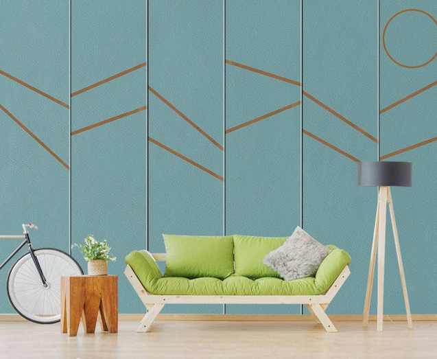 3D Minimalist Lines WG205 Wall Murals