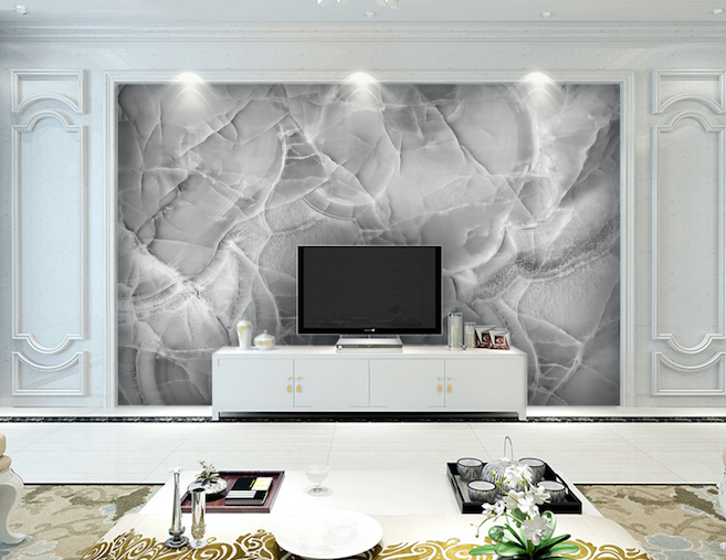 3D Grey Pattern WG204 Wall Murals