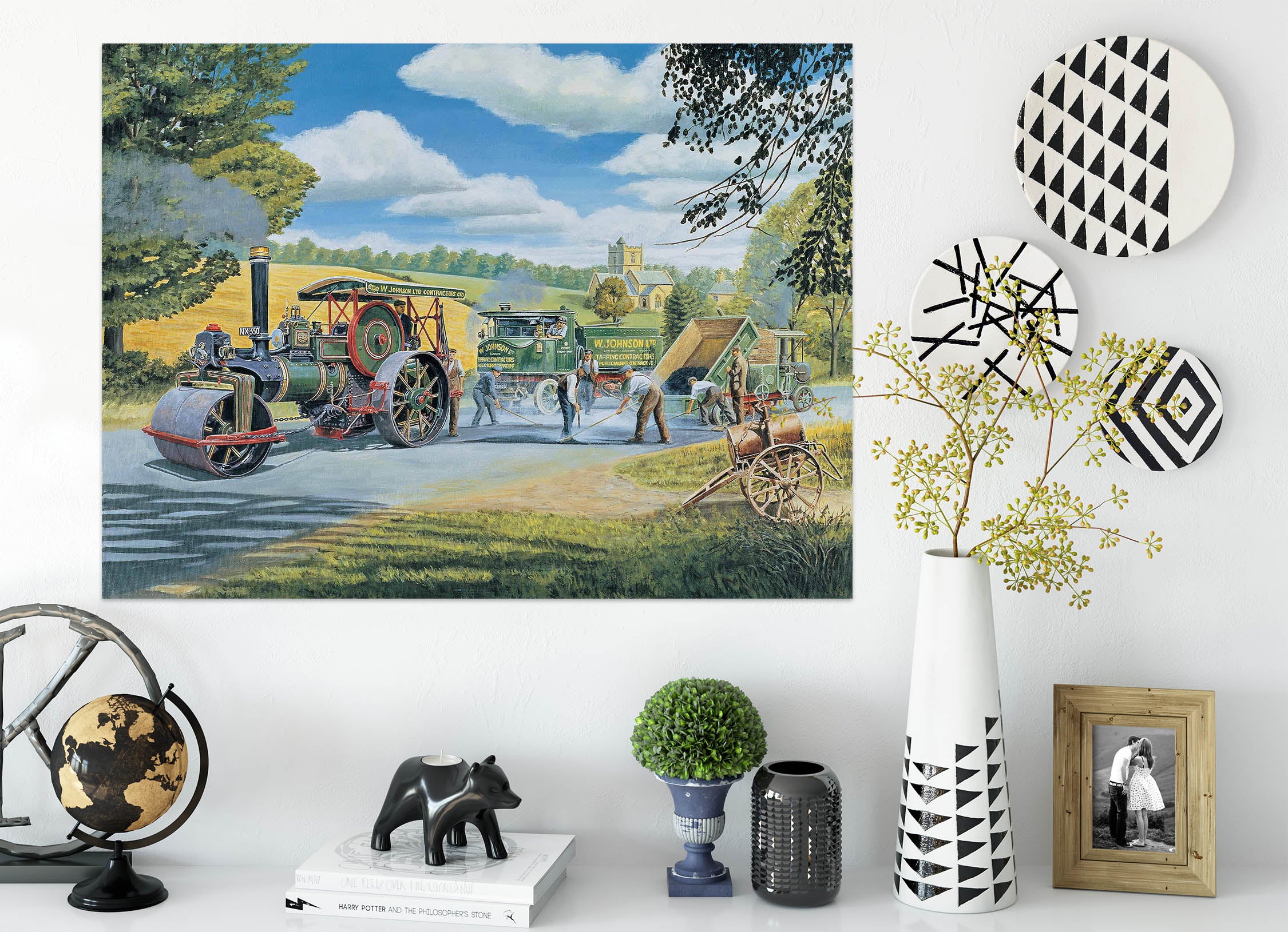 3D The Road Menders 076 Trevor Mitchell Wall Sticker