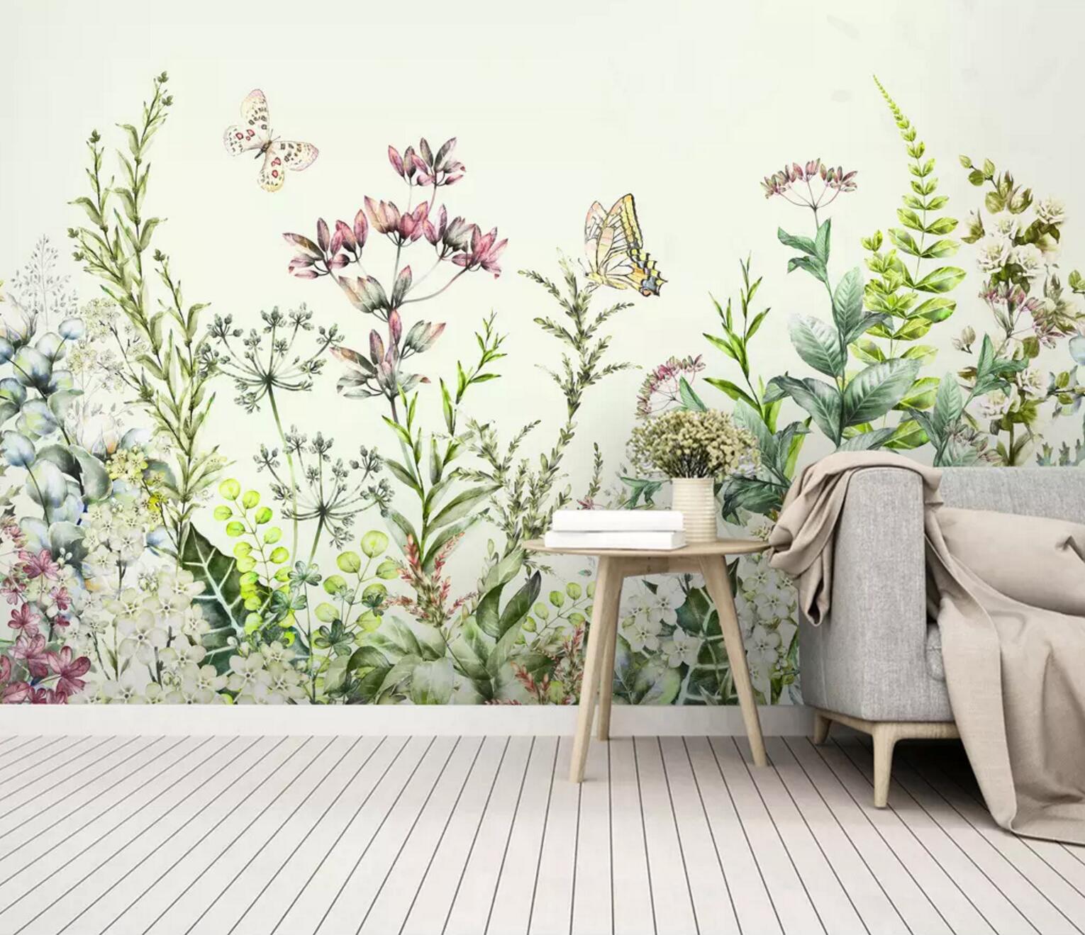 3D Butterfly Fragrance WC793 Wall Murals