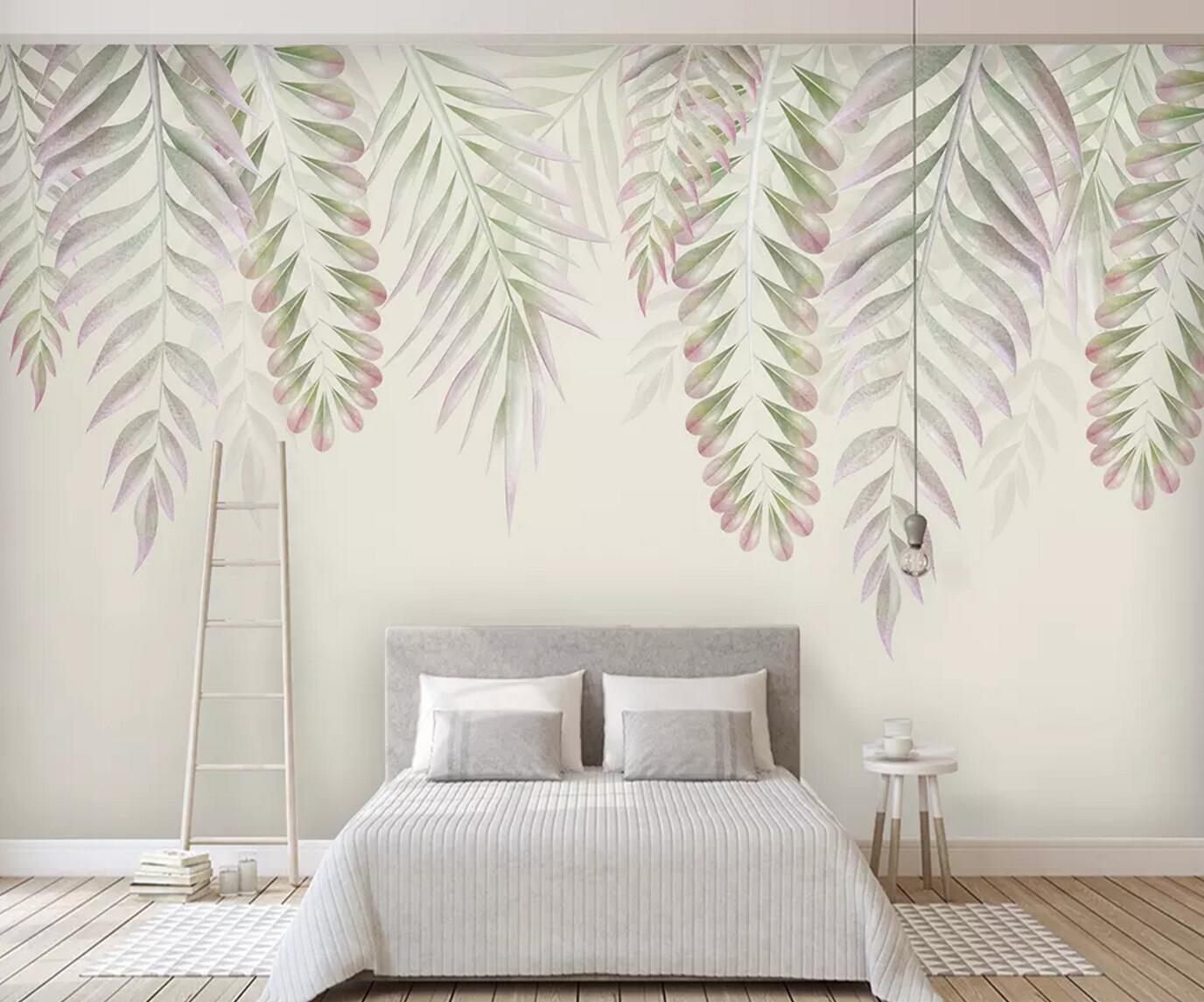 3D Vine Leaves WC621 Wall Murals