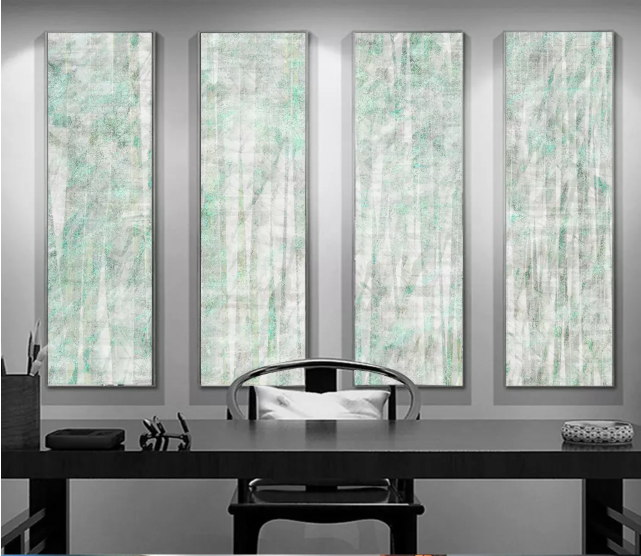 3D Green Pattern 2199 Wall Murals