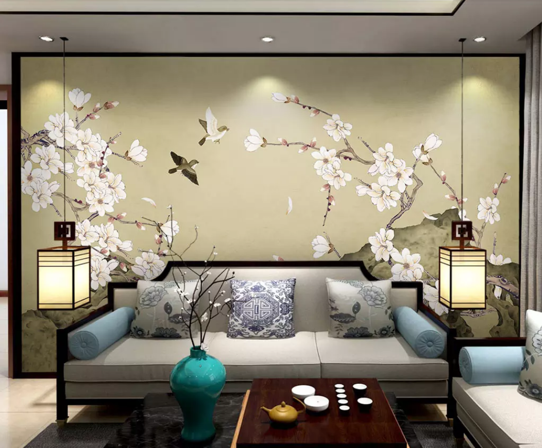 3D Petal Stone WG1050 Wall Murals