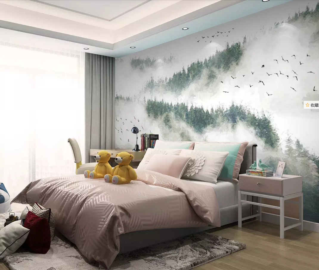 3D Large Forest WG957 Wall Murals