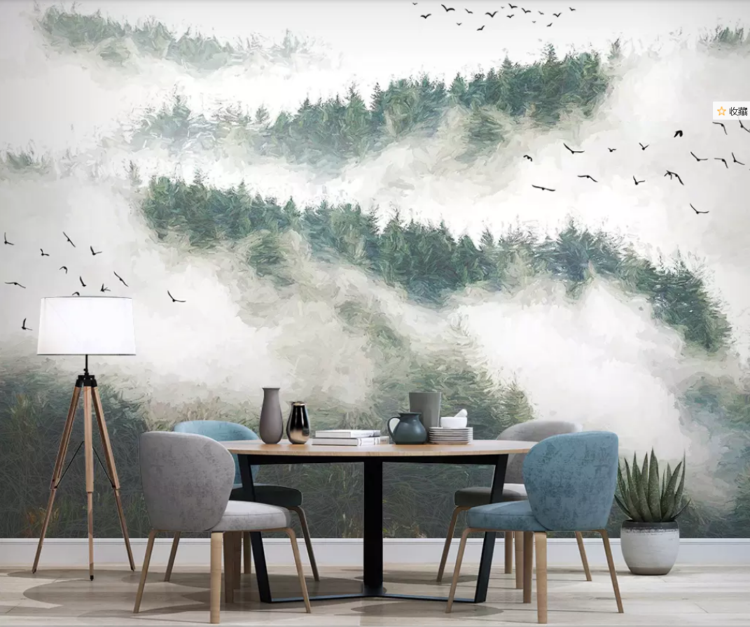 3D Large Forest WG957 Wall Murals