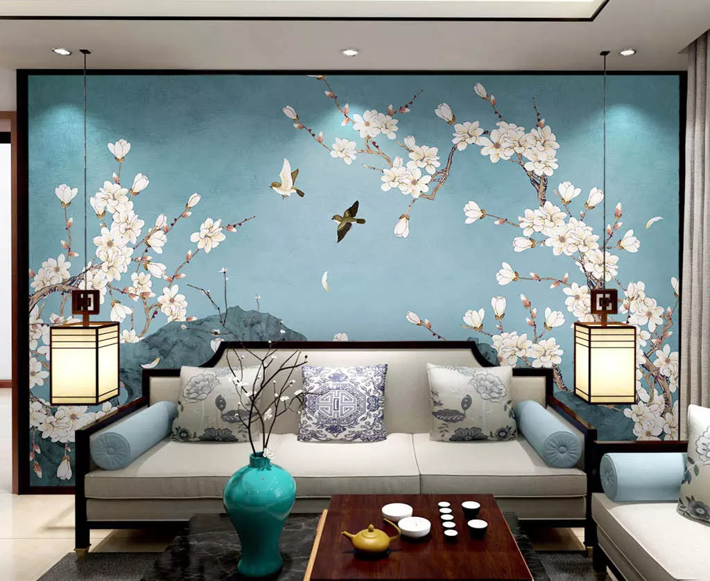 3D Stone Bird WG1194 Wall Murals