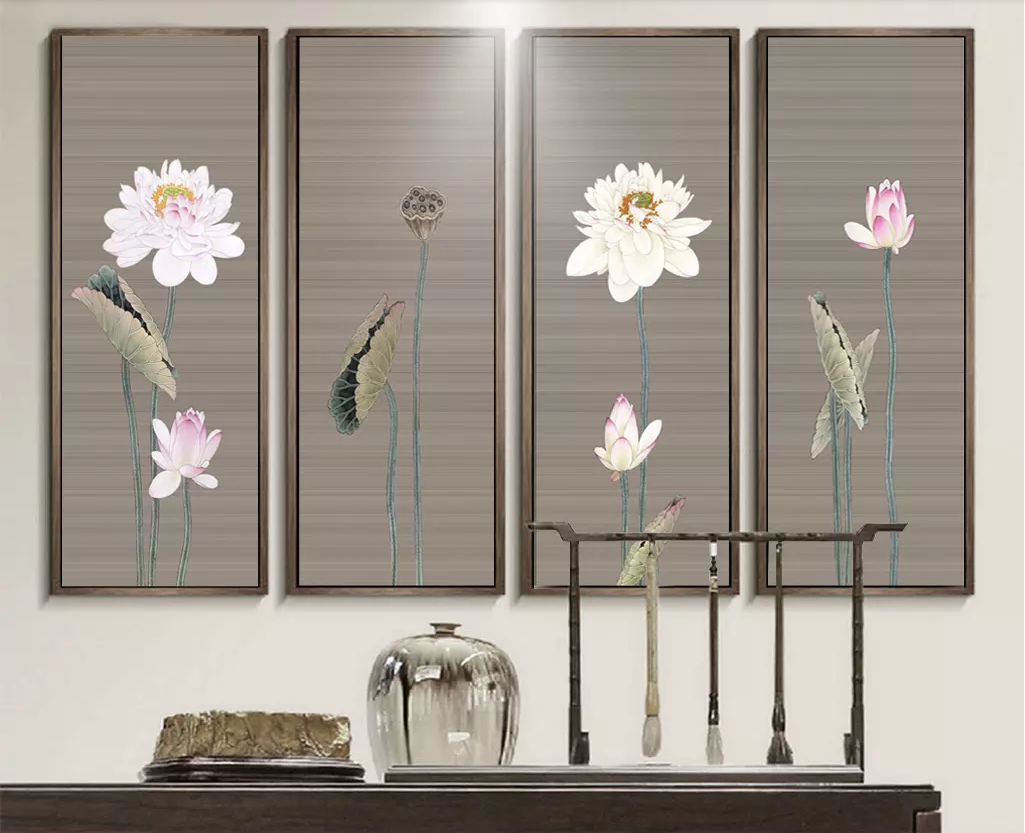 3D Lotus Seed WG1179 Wall Murals