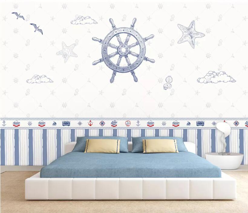 3D Steering Wheel WG1268 Wall Murals