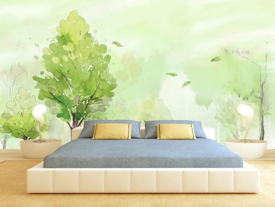 3D Green Woods 175 Wall Murals Wallpaper AJ Wallpaper 2 