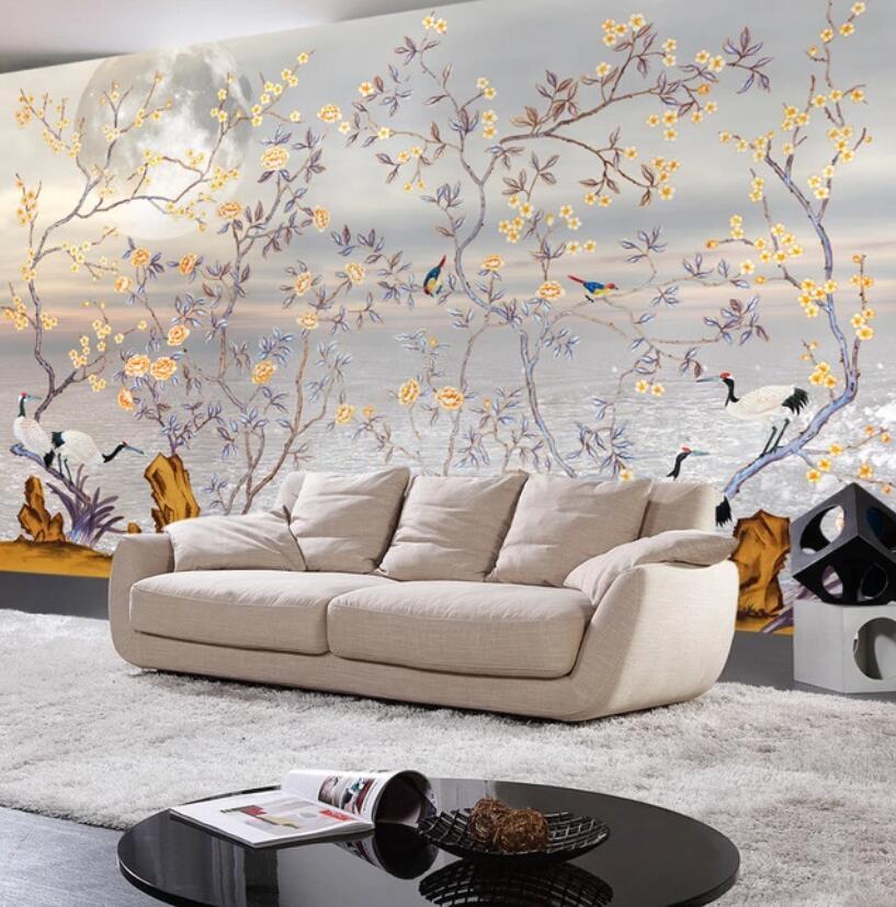 3D Plum Blossom 878 Wall Murals Wallpaper AJ Wallpaper 2 