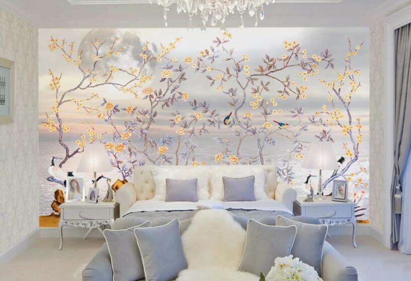 3D Plum Blossom 878 Wall Murals Wallpaper AJ Wallpaper 2 