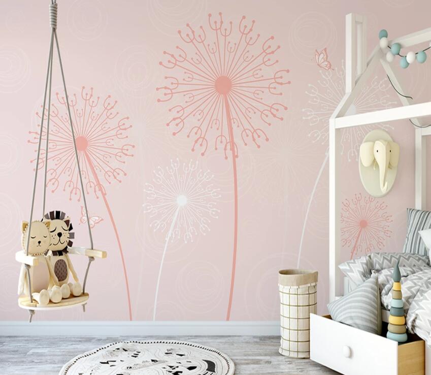 3D Dandelion WC69 Wall Murals Wallpaper AJ Wallpaper 2 