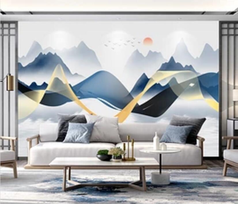 3D Group Mountain WG1153 Wall Murals