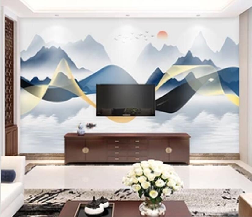 3D Group Mountain WG1153 Wall Murals