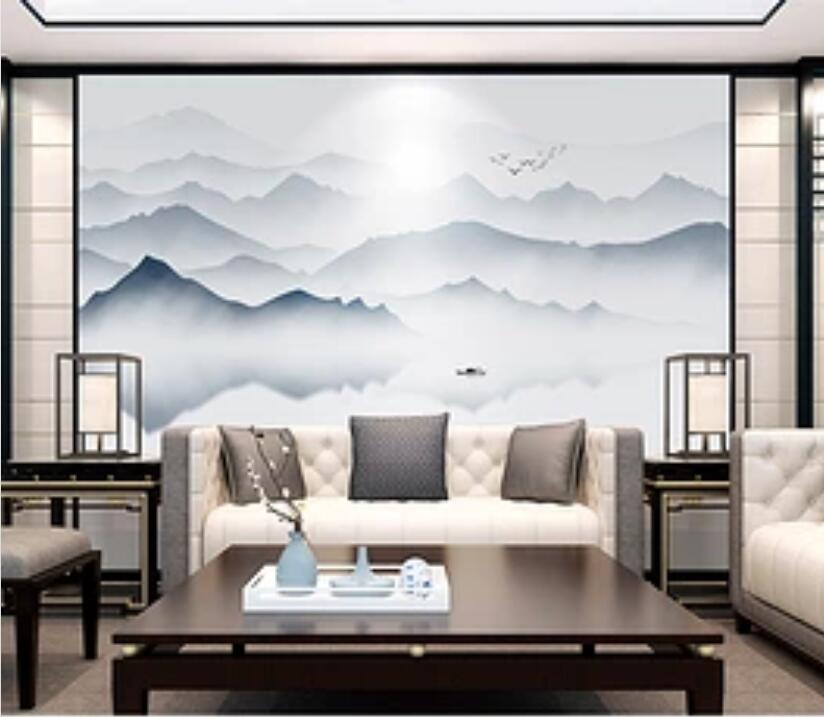 3D Peak Mountain WG864 Wall Murals