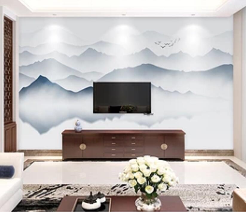 3D Peak Mountain WG864 Wall Murals