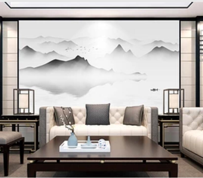 3D Hazy Boating WG862 Wall Murals