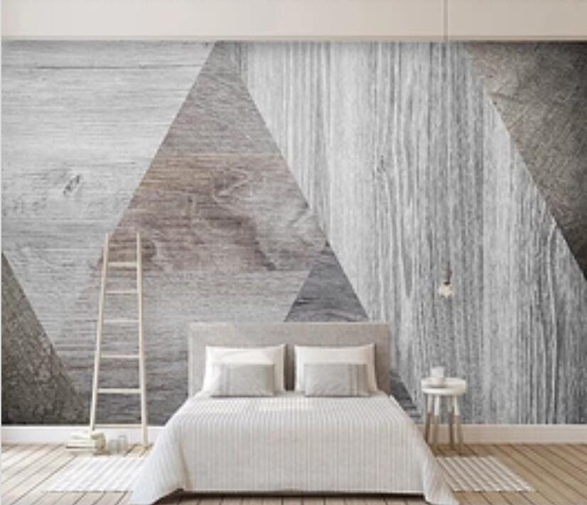 3D Gray Geometry WC20 Wall Murals Wallpaper AJ Wallpaper 2 