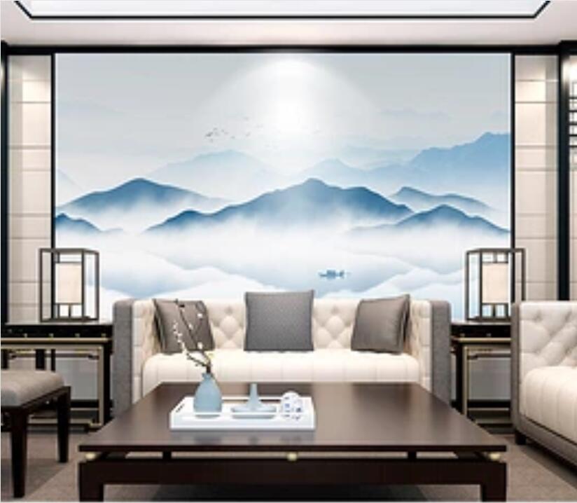 3D Natural Mountain WG854 Wall Murals