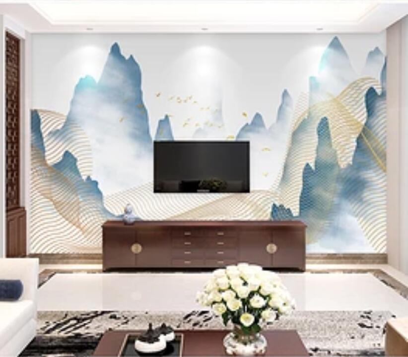 3D Geese Group WG841 Wall Murals