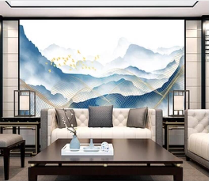 3D Mountain Bird WG840 Wall Murals