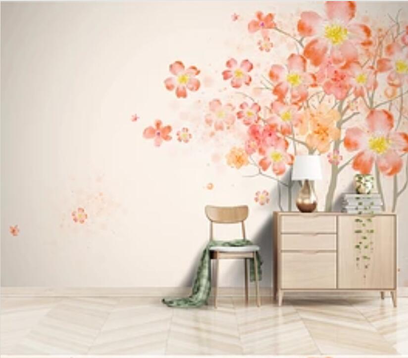 3D Blooming Flower WG1279 Wall Murals